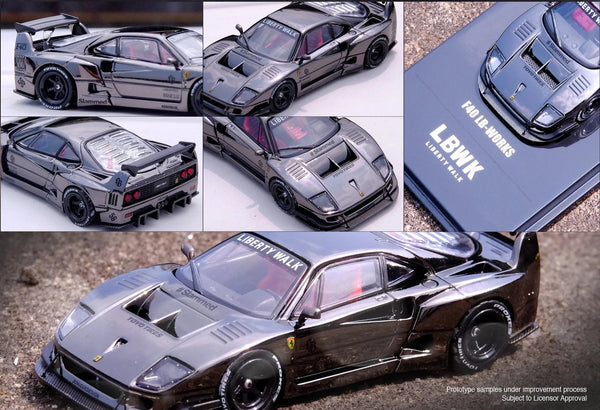 LINQ 　INNO64 Ferrari F40 LB-WORKS INNO64 1:64 Ferrari F40 Liberty Walk in Hobby Expo China