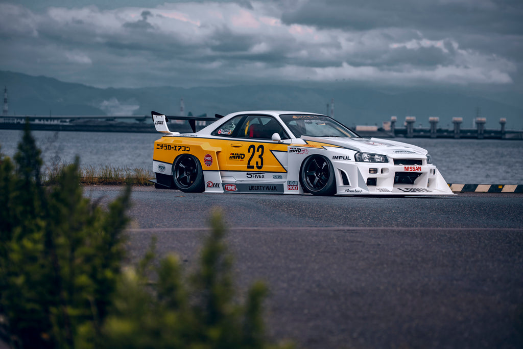 CM Model Nissan LB Skyline GT-R R34 Silhouette ER34 Alloy Flash #23 – J ...