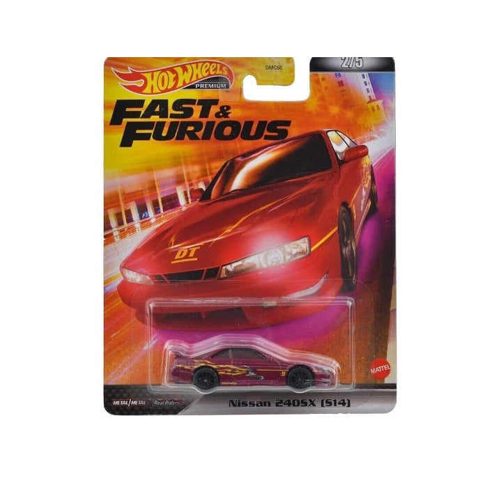 2022 HOT WHEELS PREMIUM FAST & FURIOUS 2/5 NISSAN 240SX (S14