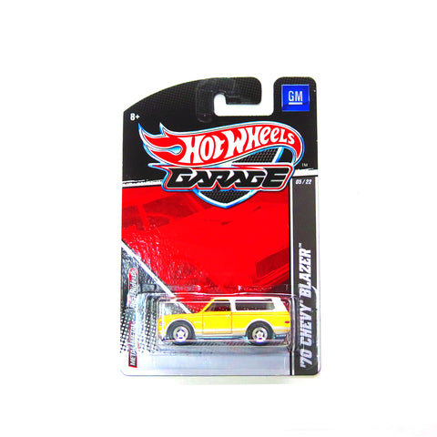 HOT WHEELS GARAGE 70 CHEVY BLAZER