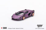 MINI GT #588 Lamborghini Sián FKP 37 Matte Viola SE30 HK Exclusives Pre-order