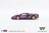 MINI GT #588 Lamborghini Sián FKP 37 Matte Viola SE30 HK Exclusives Pre-order