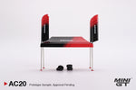 Pre-order MINI GT #AC20 Paddock Service Tent Set - ADVAN
