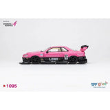 2025 MINI GT #1095 MINI GT GIVE NISSAN LB-ER34 SUPER SILHOUETTE SKYLINE