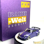 PGM 1/64 Porsche RWB 911 930 Violet Purple Luxury Version Fully Open