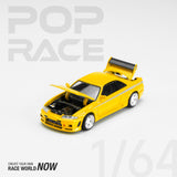 POP RACE 1:64 Nissan GT-R NISMO 400R Prototype Yellow
