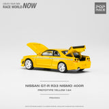 POP RACE 1:64 Nissan GT-R NISMO 400R Prototype Yellow