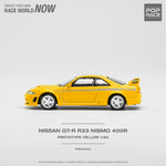 POP RACE 1:64 Nissan GT-R NISMO 400R Prototype Yellow