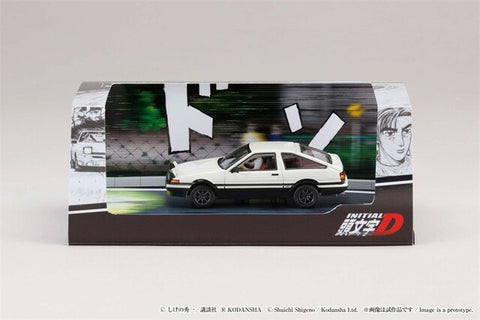 Hobby Japan 1/64 Toyota Sprinter Trueno GT Apex AE86 INITIAL D VS Ryosuke Takahashi
