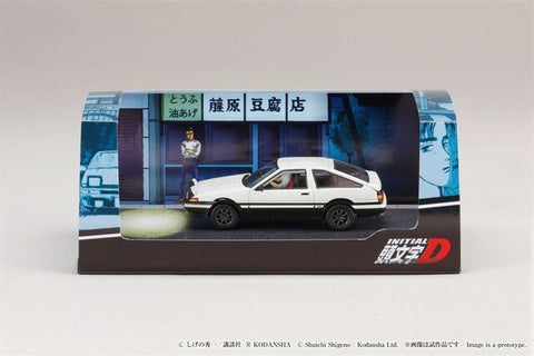 Hobby Japan 1/64 Toyota Sprinter Trueno GT Apex AE86 INITIAL D VS Takeshi Nakazato