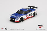 MINI GT x MiJo USA Exclusive #132 Nissan LB GT-R R35 Type 1 Infinite Motorsport