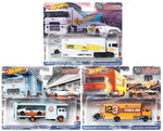 Hot Wheels 2023 Car Culture Team Transport V Case Set of 3 Cars