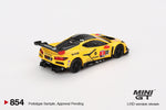 2025 MINI GT #854 Chevrolet Corvette Z06 GT3.R #3 Corvette Racing by Pratt Miller Motorsports 2024 IMSA Daytona 24 Hrs