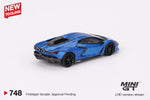 2024 MINI GT #748 Lamborghini Revuelto Blu Eleos