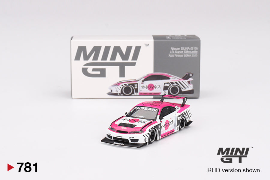 PREORDER* MINI GT 1:64 Nissan Silvia (S15) LB-Super