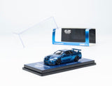 INNO64 x CLDC Exclusive Nissan GT-R R34 Chrome Blue Full Carbon Chinese Book Version