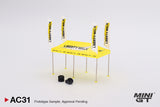 MINI GT AC31 Paddock Service Tent Set - LB Racing