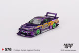 MINI GT #576 LB-Super Silhouette Nissan S15 SILVIA 2022 Formula Drift Japan