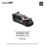 POPRACE #163 Honda Pandem Civic EG6 "Kanjozoku" Matt Black