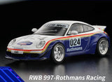 POP RACE 1:64 RWB PORSCHE 997 Rothmans Racing