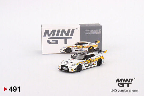 MINI GT #491 Nissan LB-Silhouette WORKS GT 35GT-RR Ver.2 LB Racing Formula Drift