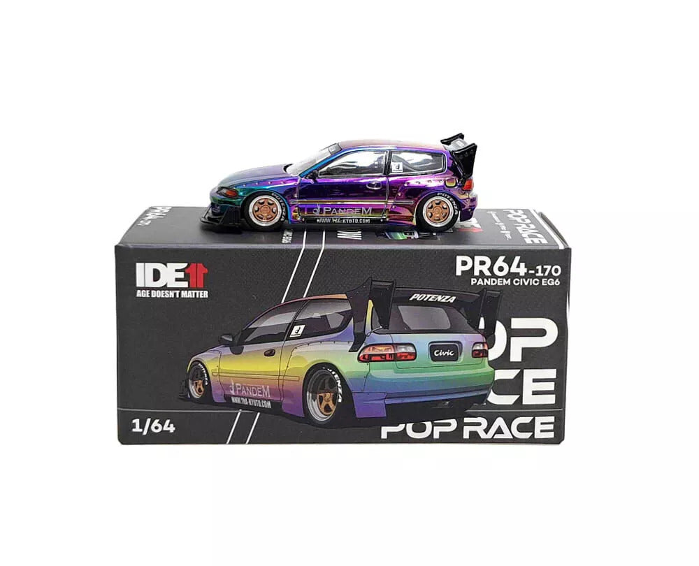 POPRACE マレーシア限定 TMCS PANDEM CIVIC EG6 🎊 Pop Race 🚗💨💨💨 Pandem Civic EG6 - The Model Car Show