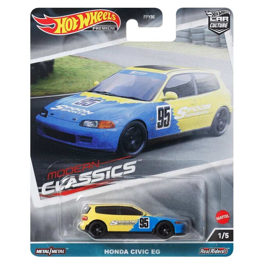 Hot Wheels Premium Car Culture Modern Classic Honda Civic EG Spoon