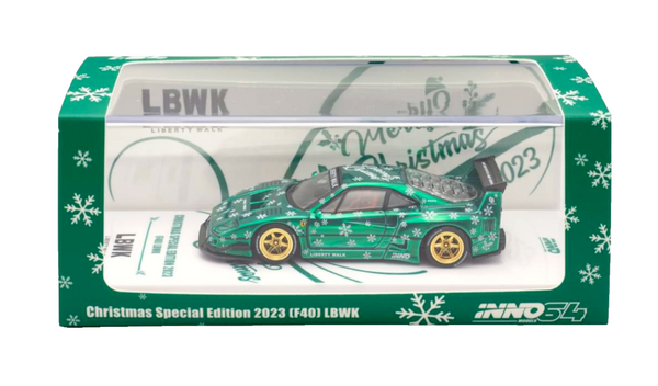 INNO64 LBWK Ferrari F40 Christmas Special Edition 2023 Chase – J