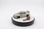 PGM x One model 1:64 Nissan R34 Z Tune JADE GREEN LUXURY
