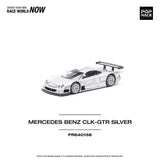 POPRACE 1:64 Mercedes Benz AMG CLK GTR Silver #158 Street Ver.