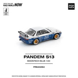 POPRACE 1:64 PANDEM SILVIA S13 MOONTECH BLUE