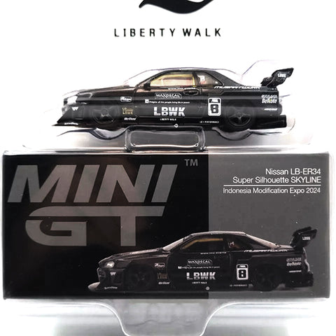 PREORDER* MINIGT 1:64 LB-Silhouette WORKS GT NISSAN 35GT-RR Ver.2 In – Model Cars Houston - Foto 9