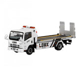 MINI GT 356 Isuzu N-Series Vehicle Transporter LBWK White RHD