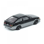 INNO64 1/64 TOYOTA COROLLA LEVIN AE86 BLACK GREY