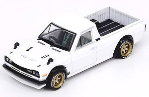 INNO64 NISSAN SUNNY HAKOTORA Pickup Truck Long Body White