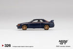 Mini GT #326 Nissan Skyline GT-R R32 Nismo S-Tune Dark Blue RHD