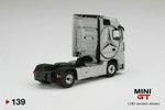 MINI GT 1:64 #139 Mercedes-Benz Actros Cab Only (Silver) RHD