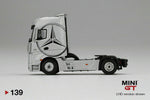 MINI GT 1:64 #139 Mercedes-Benz Actros Cab Only (Silver) RHD