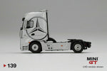 MINI GT 1:64 #139 Mercedes-Benz Actros Cab Only (Silver)