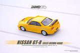 INNO64 1/64 NISSAN SKYLINE GT-R R33 NISMO 400R Yellow RHD