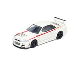 INNO64 1:64 Nissan Skyline GT-R R34 (White) Nismo Sports Resetting