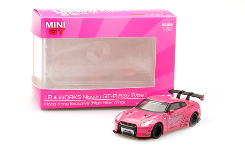 Mini GT #29 LB★WORKS Nissan GT-R (R35) Hong Kong AEON Exclusive