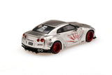 MINI GT #49 LB★WORKS Nissan GT-R (R35) Satin Silver