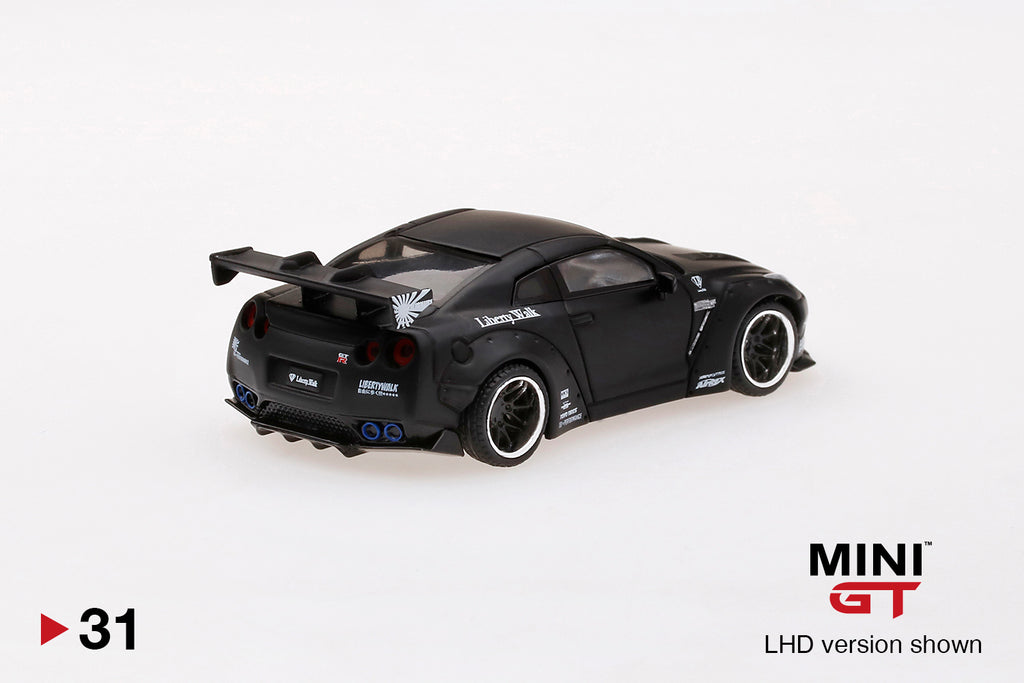 MINI GT #31 LB☆WORKS Nissan GT-R R35 Matte Black – J Toys Hobby