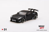 MINI GT #31 LB★WORKS Nissan GT-R R35 Matte Black