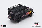 MINI GT #110 Land Rover Defender 110 Red Bull LUKA