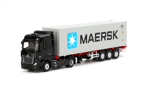 Mini GT #112 1:64 Mercedes Benz ACTROS with 40' Dry Mini GT #112 1:64 Mercedes Benz ACTROS with 40' Dry
