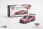 MINI GT #123 Pandem Nissan GT-R GT Wing Passion Pink LHD