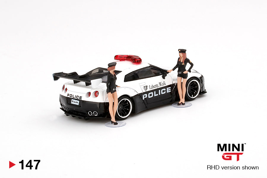 MINI GT 1/64 Liberty Walk Police GT-R