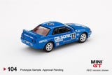 MINI GT #104 Nissan Skyline GT-R (R32) Gr. A #12 Calsonic 1993